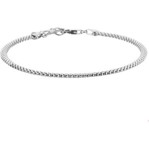 Zilver Gerhodineerde Armband bismarck 3 1316936