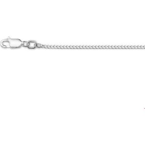 Zilveren Collier gourmet 1 1015647 80 cm