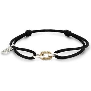 Buddah To Buddha 137BL M - Katja Link Bicolor - Koord - Armband