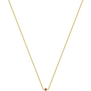 14K geelgoud collier robijn 41 – 43 – 45 cm 4029159
