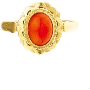 ring koraal 14K geelgoud 4015444