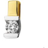 Bicolor Gouden Hanger diamant 0.10ct H SI 4208019