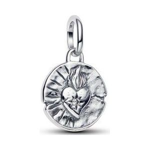 Pandora - 793975C01 - Zilveren Hart Medaillon Bedel - Moments Collectie