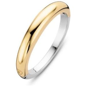 Ti Sento Milano Bicolor gouden/zilveren ring - 12104SY/54