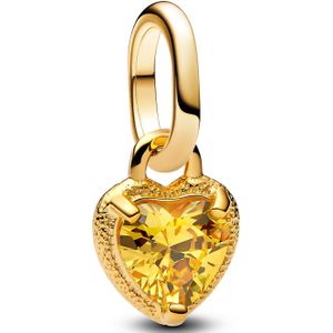 Pandora - ME Verguld Hart Mini Bedel - Goudkleurig - Gold Plated/Metaal