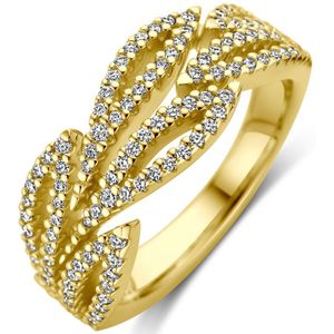 14K geelgoud ring diamant 0.55ct h si 4030373 17