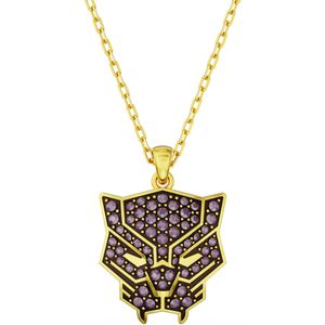 Swarovski - 5650574 - Marvel, Black panther - Goudkleurig - Hanger