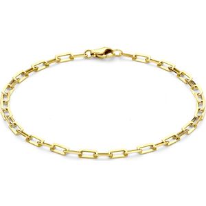 14K geelgoud armband 3 mm 19 cm 4034357