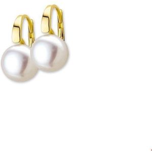 oorhangers parel brisur haak 14K geelgoud 4013675
