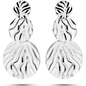 oorhangers reli��f zilver gerhodineerd 1336887