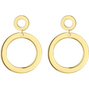 oorhangers rondjes 14K geelgoud 4025928