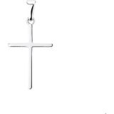 Witgouden Hanger kruis massief 4100694