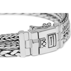 BUDDHA TO BUDDHA triple mini zilver armband - J104 C+