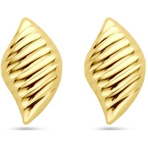 zilver verguld (geel) oorknoppen 18 mm 1 micron 2103992