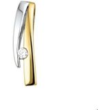 Bicolor Gouden Hanger diamant 0.02ct H SI 4206364