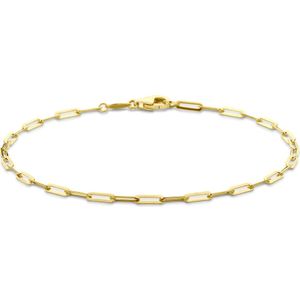 14K geelgoud armband anker 2,1 mm 19 cm 4034385