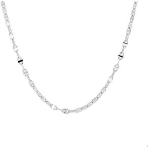 Zilver Gerhodineerde Collier anker 2.8 mm 45 cm 1328286