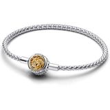 Pandora Moments 562964C00 - Game of Thrones House Sigil Clasp Studded Chain - Armband-lengte 19 cm