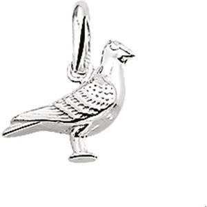 Zilveren Hanger duif 1004061