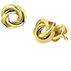oorknoppen knoop 14K geelgoud 4017325