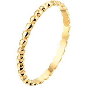 aanschuifring bolletjes 14K geelgoud 4022617