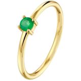 Geelgouden Ring smaragd 4022803 16.50 mm (52)