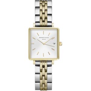 Rosefield QMWSSG-Q023 Bicolor horloge mini