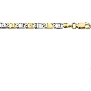 Bicolor Gouden Armband 3 4207079 20 cm