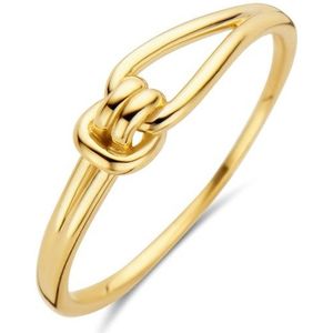 ring knoop 14K geelgoud 4023568