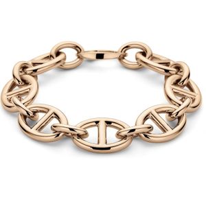 18K roségoud armband marine 16 mm 20,5 cm 7400011