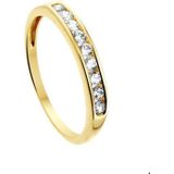 Geelgouden Ring zirkonia 4016154 18.50 mm (58)