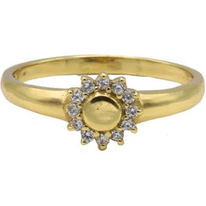 Karma Jewelry - R017GP - Damesring-48 is maat 15.50