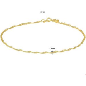 singapore 1,2 mm 14K geelgoud 4020488