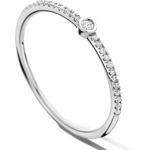 ring diamant 0.115ct h si 14K witgoud 4105670