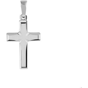 Zilver Gerhodineerde Hanger kruis 1330095