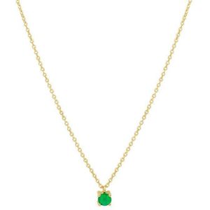 Geelgouden Collier smaragd 1 4022813
