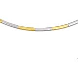 Bicolor Gouden Collier 2 4206456