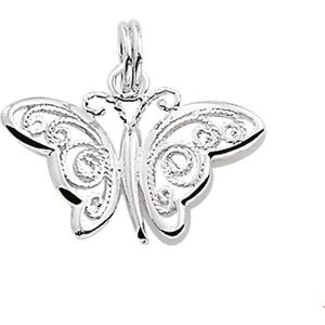 Zilveren Hanger vlinder 1011984