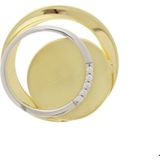 Bicolor Gouden Hanger diamant 0.03ct H SI 4207420