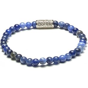 Rebel and Rose Four The Roses Sodalite blauw Armband-RR-40011-S-15