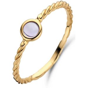 Jackie Gold - JKR22.216 Amethyst Twist - Ring