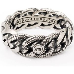 Buddha to Buddha 600 - Nathalie Small Texture Silver - Ring-Maat 18