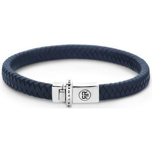 Rebel and Rose RR-L0150-S - Small Braided Navy - Armband-Maat L