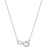 Swarovski 5520576 - Swa Infinity Necklace H - Zilverkleur - Ketting