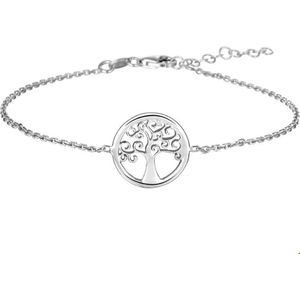 Levensboom Charm hanger voor armband, dames, levensboom, 925 sterling zilver, geschikt voor Pandora Europese armband en halsketting, sieraad cadeau voor vrouwen, meisjes, Sterling zilver