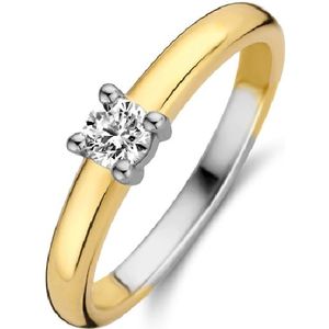 TI SENTO Ring 12212ZY - Zilveren Dames Ring - Maat 56