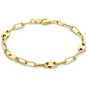 14K geelgoud armband 6,0 mm 18 cm 4029567