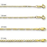 Gouden figaro armbanden 4004003