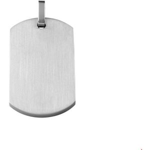 Stalen Hanger dogtag poli/mat 6503685