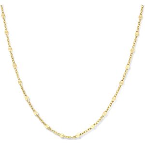 goud (geelgoud) collier anker met tussenstuk 40 - 42 - 44 cm 4024678